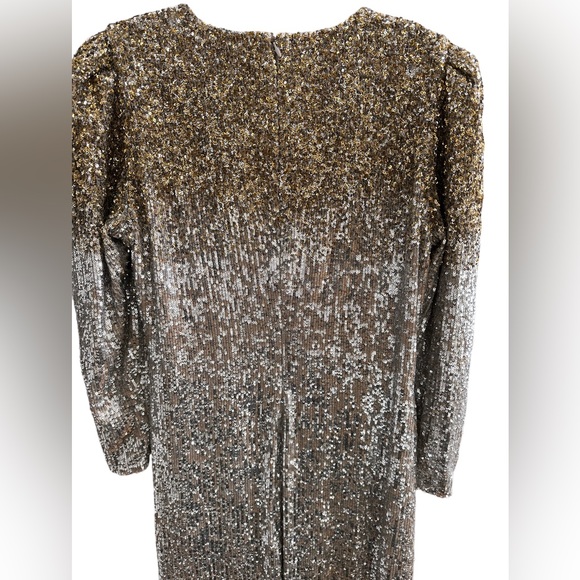 Sachin and Babi Harper Mesh Midi Dress Size 10 - Picture 8 of 11